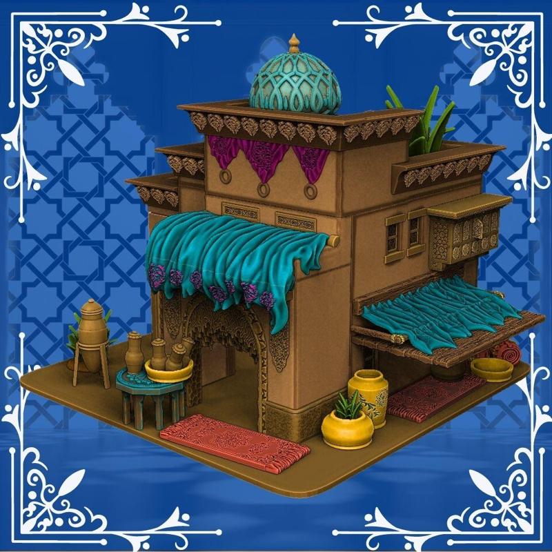Arabian Nights House and Props