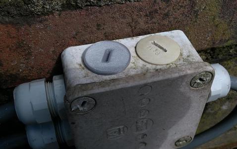 end cap for pg16 coupling box