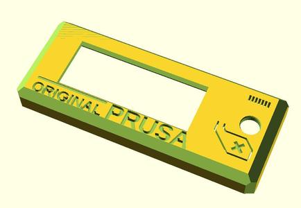 Prusa i3 MK3(S) thicker front panel