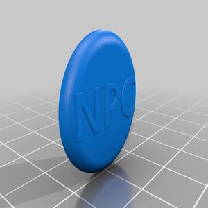 Monster and player markers