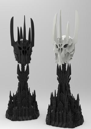 Sauron Tower Display – Lord of the Rings Statue