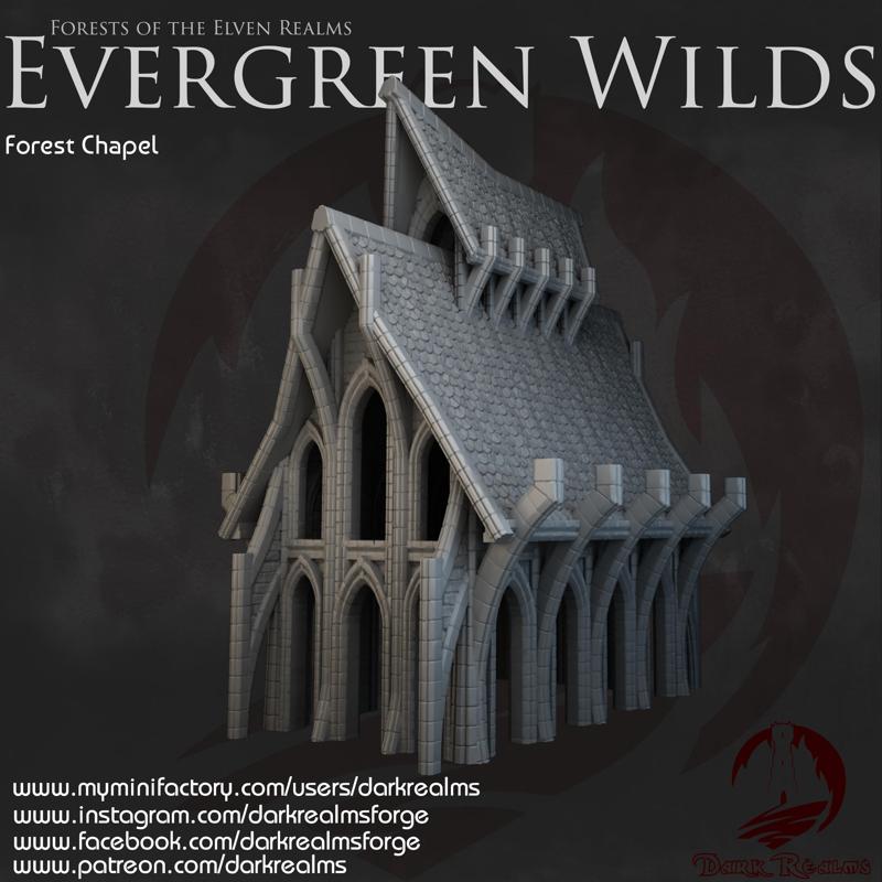 Dark Realms - Evergreen Wilds - Forest Chapel