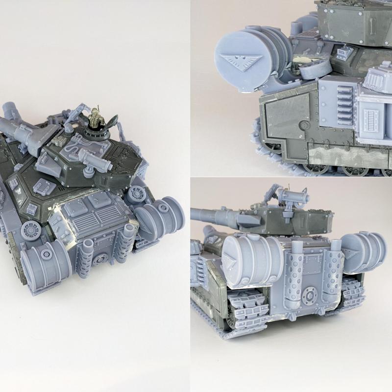 Red Planet Pattern Super Heavy Fuel Drums and Engine Deck Upgrade Kit