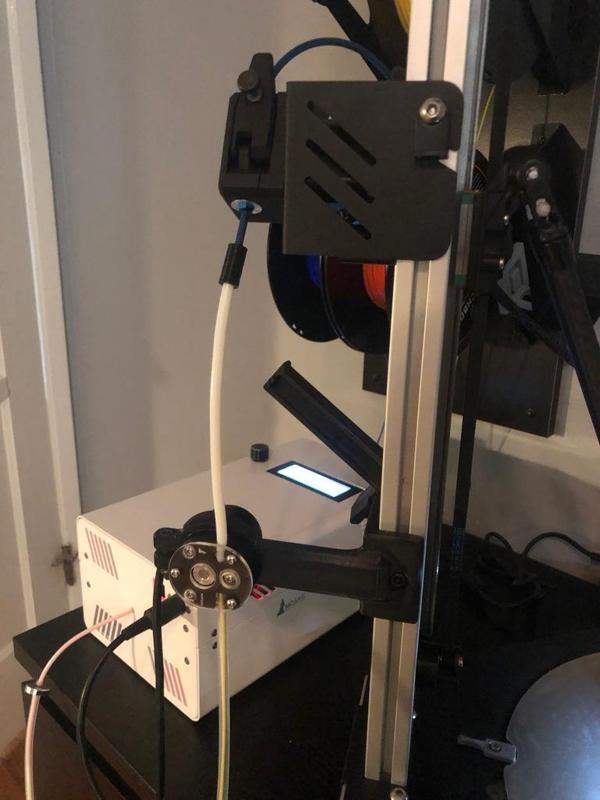 Mosaic Palette+ Scroll Wheel Mount for SeeMeCNC Artemis 300