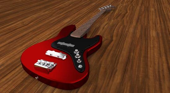 Electric Bass (7 Inches Long)