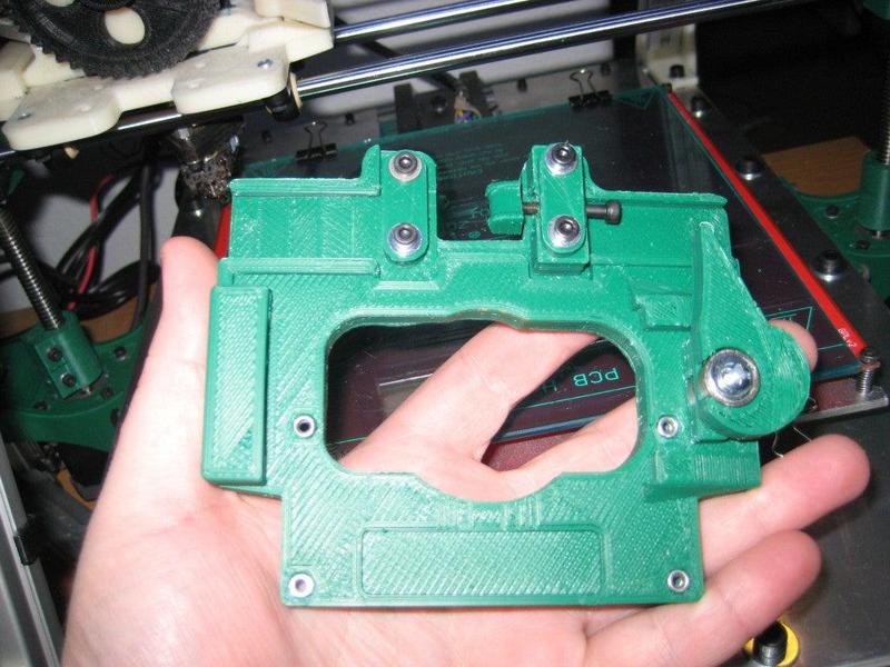 Reinforced and altered Quick fit X Carriage for Igus pillow block bearings