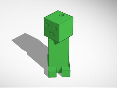Minecraft - A CREEPER 