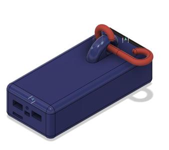 Powerbank Case with Hook