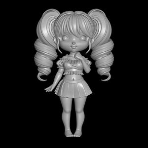 chibi anime girl
