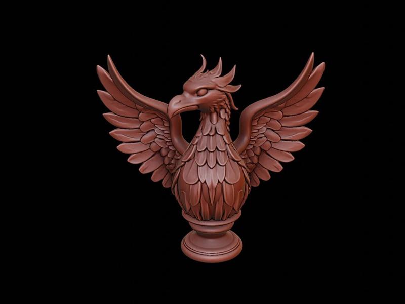 Phoenix Beast Bust
