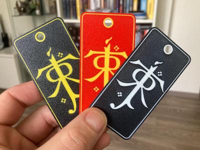 Lord of the Rings Tolkien bookmark