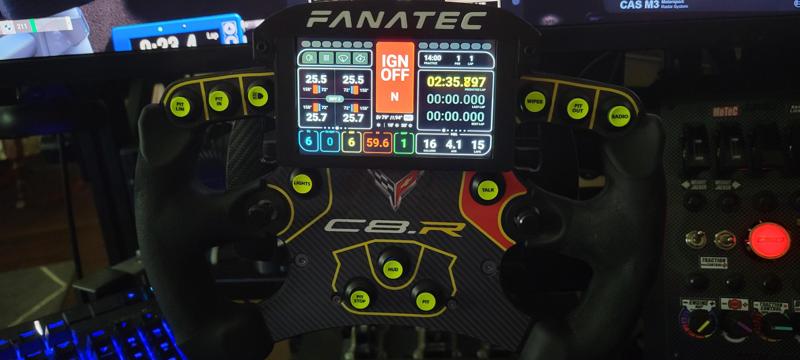 4.3" Screen Mount for Fanatec Formula Wheel