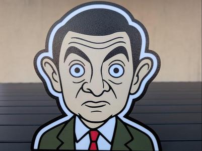 Lightbox "Mister Bean" cult character