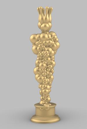 Bowling statue