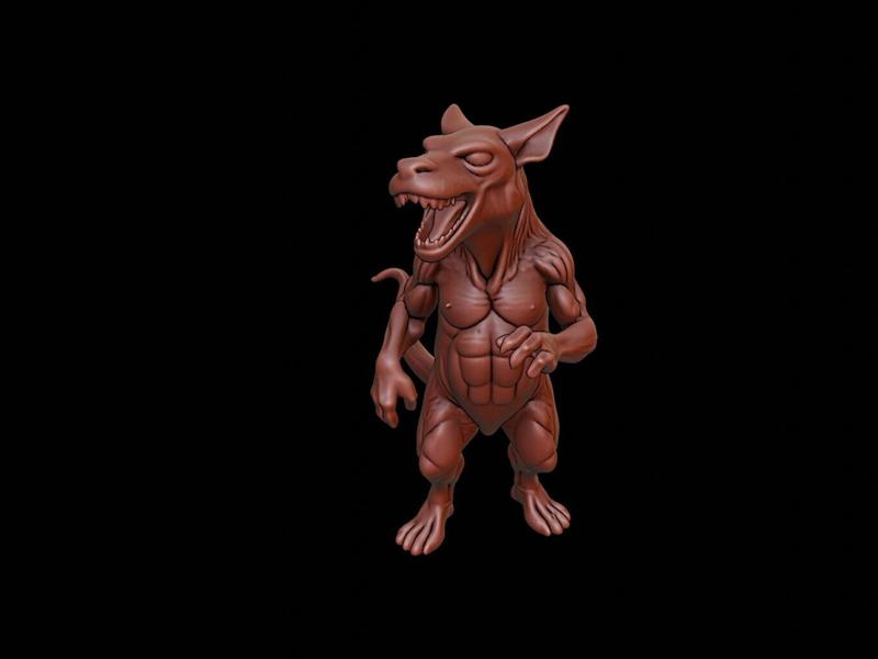 Chupacabra Bust