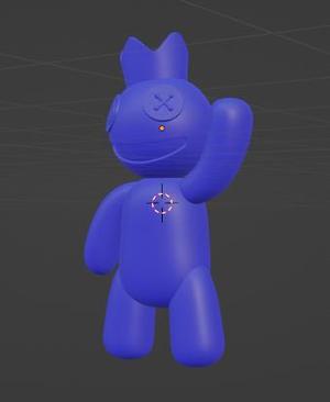 Blue Rainbow Friends