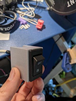 Rocker Switch Holder