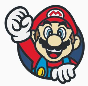 Super Mario Badge HD