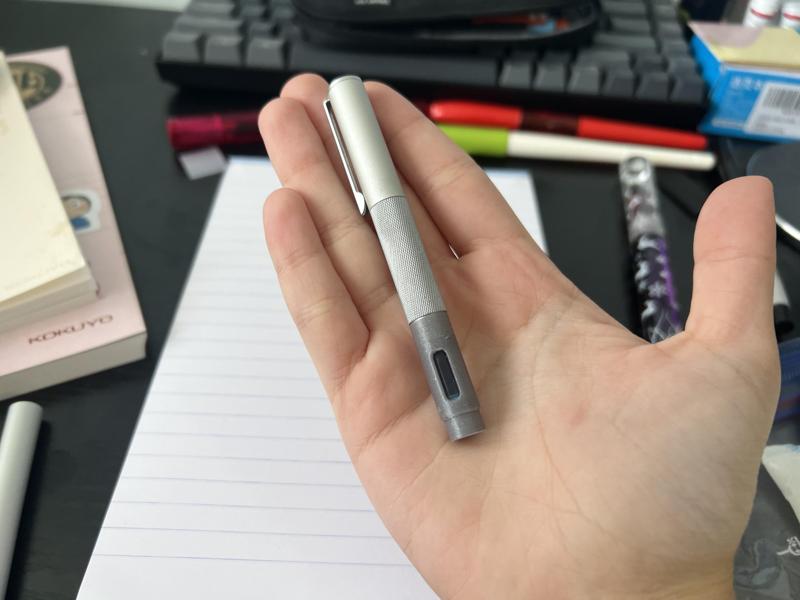 MUJI Aluminum Fountain Pen Teeny Body