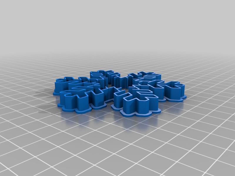 00 Snowflake Cookie Cutters