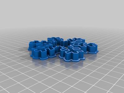 00 Snowflake Cookie Cutters
