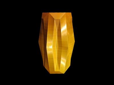 Hexagon Facette Vase