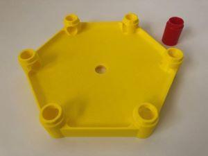 Marbulous 7-Post Hex Tray