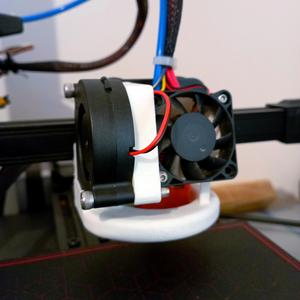 Ender 2 Pro Hotend Mount for Volcano Blocks