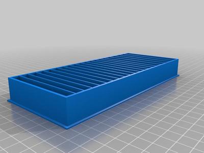 20 Bay SSD/HDD StorageTray Holder - 15x 7mm and 5x 9mm Slots