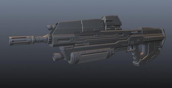 Halo Infinite MA40 Assault Rifle
