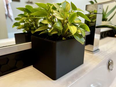 Modern Rectangular Plant Pot (Parametric)