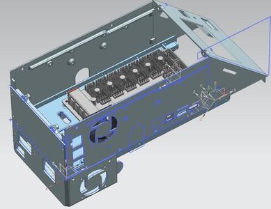 Integrated Power Supply Case for SKR Pro v1.1, Raspberry Pi, TFT35 V3.0  