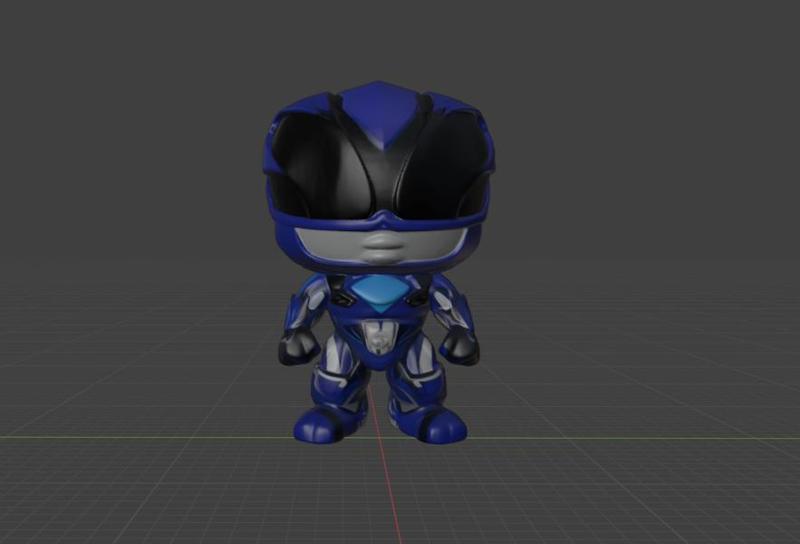 Funko Pop Power Ranger Blue