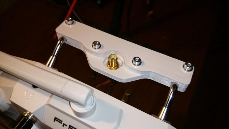 Taranis Q X7 external module antenna bracket