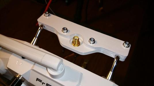 Taranis Q X7 external module antenna bracket