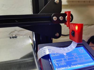 Simple Raspberry Pi Cam Mount Ender 3