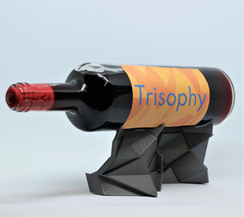 POLY CHAOS wine bottle holder