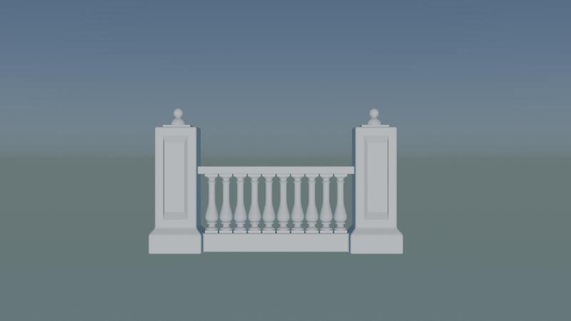 3D Balustrade