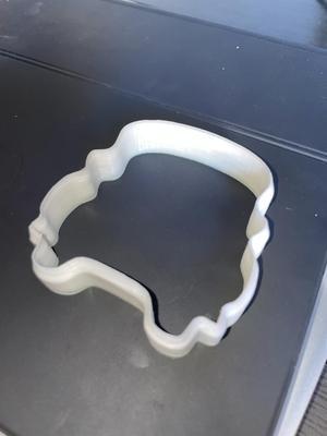 cookie cutter - car - outline