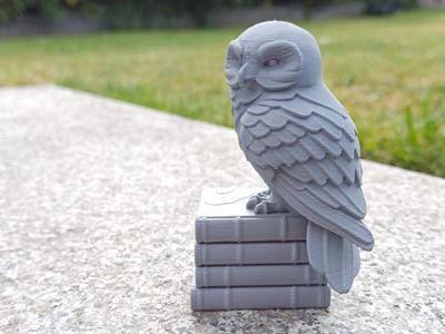 Professor Hootsworth (Owl on Books)