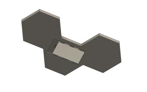 Modern Key Hanger (Easy removal)