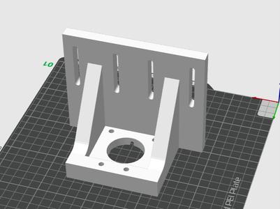 Nema 23 Motor Mount