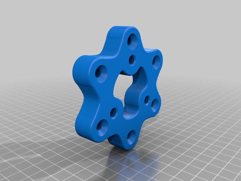 RamjetX MPI to 70mm PCD adaptor (NOT FOR REAL CAR USE!)