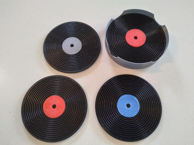 Record Coasters