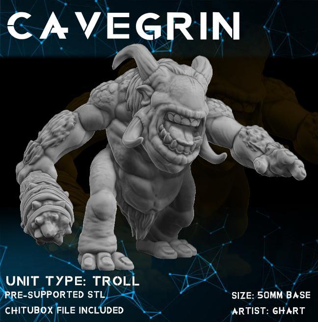 CaveGrin -- Troll (Pose_01)