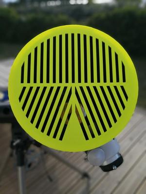 Bahtinov mask for 200mm Newton
