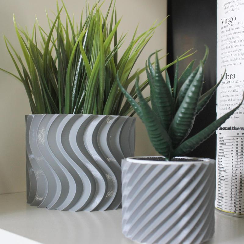 Small Ikea Planters wrappings