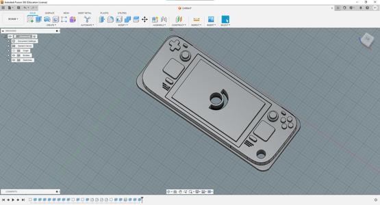 Steam Deck Keychain
