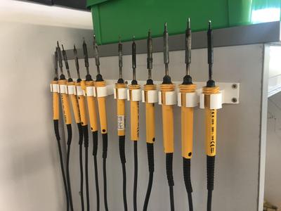 Soldering Iron Holder - for 6 irons, perfect for schools and makerspaces