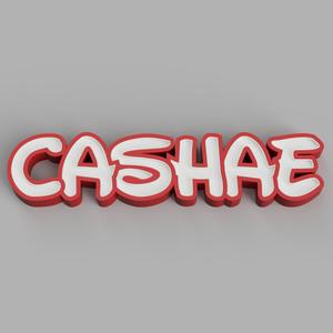 NAMELED CASHAE (FONT DISNEY) - LED LAMP WITH NAME